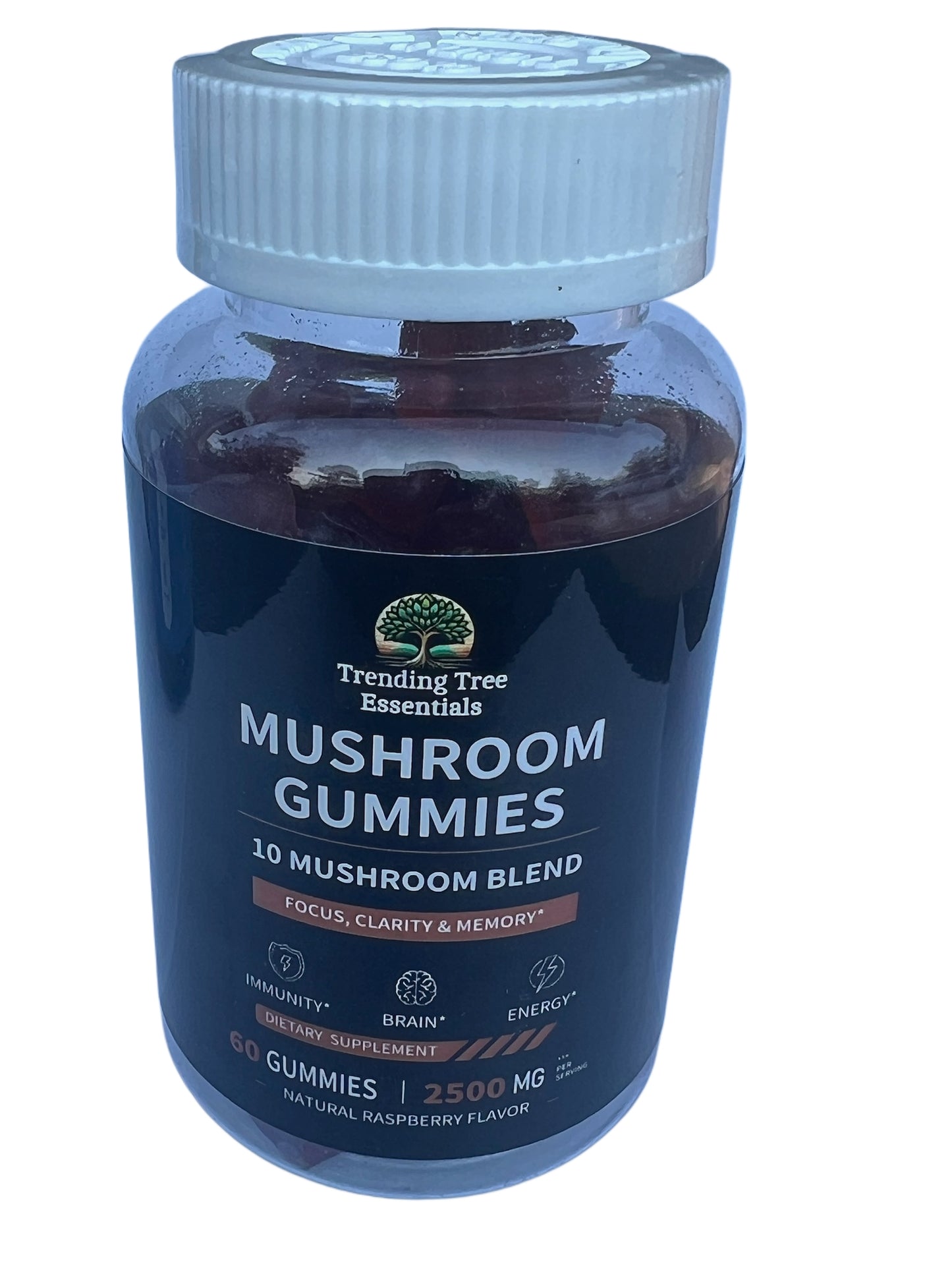 Healthy Combo Pack- COKA'S Blend Tea -Soursop, Ginger, Lemon and Green Tea (15 bags) with free spoon, Ashwagandha Gummies(60 ct), Mushroom Gummies (60ct)
